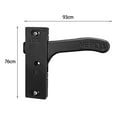 thumbnail image 4 of Metal RV Screen Door Latch High Performance Premium with Screws for Cargo Trailer Motor Home Travel Trailer Left, 4 of 4