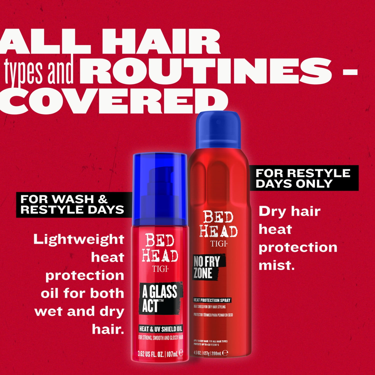 Bed Head by TIGI A Glass Act Heat Oil, 3.62 oz