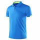 thumbnail image 4 of Camisas de golf para hombres, ropa deportiva para exteriores, polos de manga corta, camisetas de fútbol-azul-4XL BmatwkZeng Bmatwk Jersey, 4 of 5