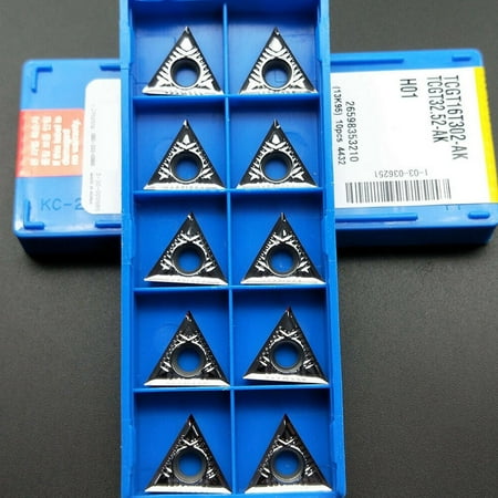 

for Aluminum TCGT16T302-AK H01 TCGT32.50.5 Carbide inserts Cutter blade TCMT16T3