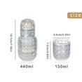 thumbnail image 2 of Vintage Bedside Water Carafe And Glass Set For Bedroom Nightstand New, 2 of 4