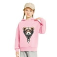 thumbnail image 2 of Teyfeniy Toddlers Kids Print Hoodies Cute Long Sleeve Casual Pullover Sweatshirts Fall Winter Comfy Soft Loose Fashion Tops Going out Activity Shirts for Boys Girls Unisex, for 2 to 7 Years, 2 of 7