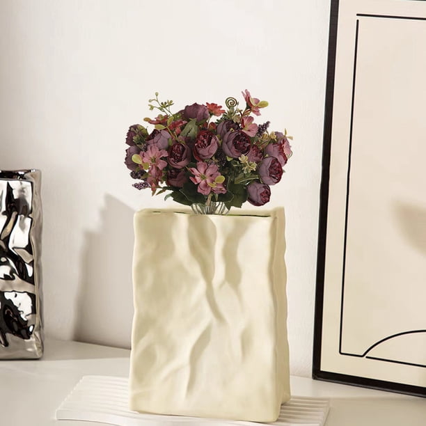 ZZwxWA Simulation Flower Bouquet Silk Flowers Home Living Room