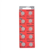 30-Pack LR44 Toshiba Alkaline Button Batteries
