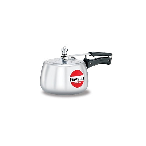  Hawkins HC20 Contura 2-Liter Pressure Cooker, Small, Aluminum:  Home & Kitchen