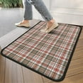 thumbnail image 4 of Red and Green Plaid Christmas Pattern Door Rugs,Washable Non Slip Door Mats Indoor,Decorative Door Mats,Entry Mat Indoor for Entrance,Bedroom,Kitchen,Bathroom,30"x17", 4 of 6
