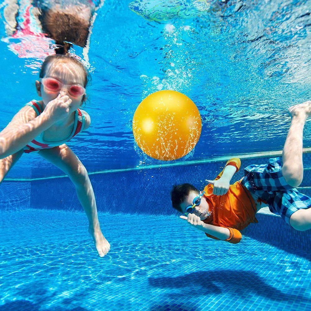 Diving and Pool Games for Teens Swimming Pool Toys Ball,Underwater Swimming Pool Game Ball for Under Water Passing or Adults Dribbling Kids 8.7 in