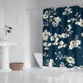thumbnail image 3 of Waterproof Pioneer Shower Curtain 84x72 Inch Polyester Unique Colorful Floral Shower Curtain for Bathroom Hotel Home Decor with 12 Plastic Hooks, 3 of 5