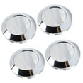 thumbnail image 1 of 4pcs Wheel Center Caps Excellent Sealing Exquisite ABS Snap On Wheel Center Hub Cap Cover 76mm Outer Diameter, 1 of 7
