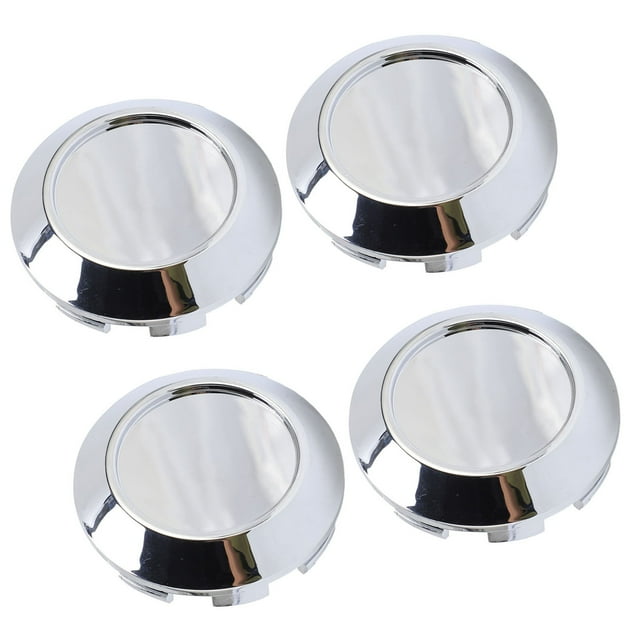 4pcs Wheel Center Caps Excellent Sealing Exquisite ABS Snap On Wheel Center Hub Cap Cover 76mm Outer Diameter