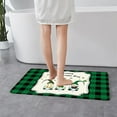 thumbnail image 6 of Uuowzo St Patricks Day Door Mat Super Absorbent Bath Rug Rubber Backing Non Slip Washable for Indoor Entryway and Holiday Home Decor, 6 of 6