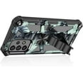 thumbnail image 3 of Case for Galaxy S20,Camouflage Military Car Holder Protection [Built-in Kickstand] Magnetic Heavy Duty TPU+PC Shockproof Phone Case for Samsung Galaxy S20 5G,6.2 inch 2020 (Light Green), 3 of 14