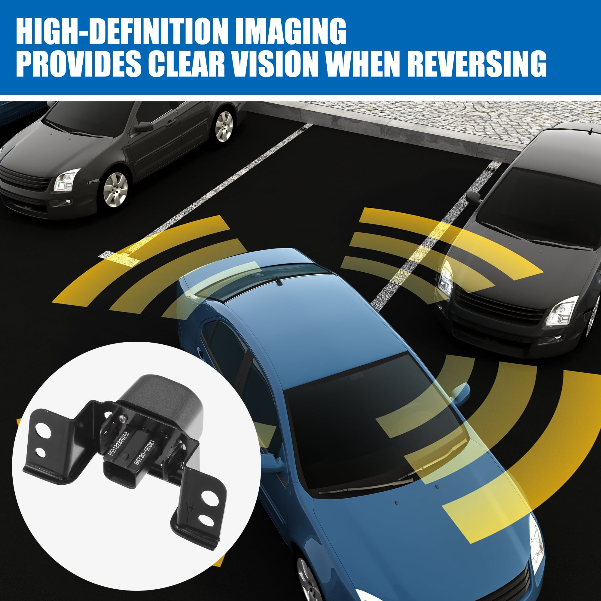 Unique Bargains Rear Camera Fit for Toyota Highlander 2017-2022 No.867900E081