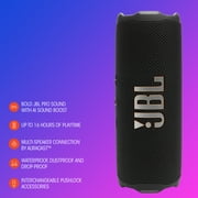 JBL Flip 7 - Portable waterproof and drop-proof speaker, Bold JBL Pro Sound with AI Sound Boost, 16Hrs of Playtime, and PushLock system with interchangeable accessories (White)