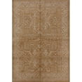 thumbnail image 1 of Ahgly Company Indoor Rectangle Mid-Century Modern Light Brown Oriental Area Rugs, 5' x 7', 1 of 6