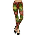 thumbnail image 3 of Women's Workout Pants Activewear Running Leggings Yoga Capris Sports Tights - Art Melted Wax, 3 of 5
