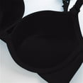 thumbnail image 4 of Tumotour Front Open Bras For Women Front Buckle No Steel Ring Seamless Wirefree Middle-Aged And Elderly Underwear Plus Size Solid Color Comfortable Breathable Exhaust Push Up Daily Bras, 4 of 4