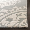 thumbnail image 4 of SAFAVIEH Bella Gabriel Medallion Geometric Wool Area Rug, Grey/Ivory, 6' x 9', 4 of 11