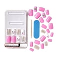 thumbnail image 3 of Marilyn Monroe x KISS Limited Edition Short Square Glue-On Nails, Pink, 28 Pieces, 3 of 9