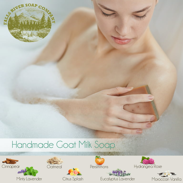 Handmade Oatmeal Milk & Honey Soap Bar | Falls River Soap