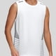 thumbnail image 2 of Camiseta deportiva sin mangas de seda helada para hombre - Camiseta holgada para correr y hacer gimnasia, 2 of 4