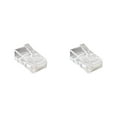thumbnail image 1 of ZLight Connecteur de Câble Internet Portable Transparent Connecteurs de Réseau Ethernet 50 Pcs 2Ensemble, 1 of 6