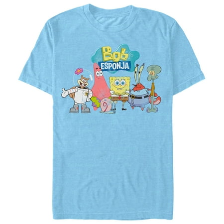 - SpongeBob SquarePants Men's Character Group T-Shirt