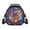 Flame Wolf, variant on Uourmeti Hummingbird Bloom Durable Kids Insulated Lunch Bag, Premium Fabric Spacious Stylish Kids Lunch Bag for Outdoor Trips