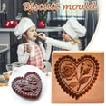 thumbnail image 2 of Molde para galletas, molde para galletas de mantequilla, cortador de galletas de madera, molde para galletas B, 2 of 5