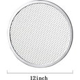 thumbnail image 7 of Pizza Screen, Aluminum Alloy Seamless Pizza Screen Non Stick Mesh Net Baking Tray Cookware Kitchen Tool For Oven, BBQ ,（12 Inch，2 Pack) Commercial Grade Pizza, for Christmas, Halloween, 7 of 7