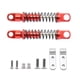 thumbnail image 2 of Amortiguadores de choque de aluminio de aleación de 2 uds, amortiguador de choque , piezas de actualización de repuesto RC para cami rojo CUTICAT amortiguador de coche rc, 2 of 7