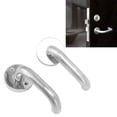 thumbnail image 1 of Poignée de Porte de Sortie d'Incendie de Secours, Poignée Ergonomique en Acier Inoxydable Poignée de Porte Coupe-Feu Processus de Polissage Antirouille pour Passerelle, 1 of 8