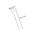 thumbnail image 2 of Luxshiny 20Ud Metal Skewer De Inoxidable Para Barbacoa Resistente Y Reutilizable Color, 2 of 8