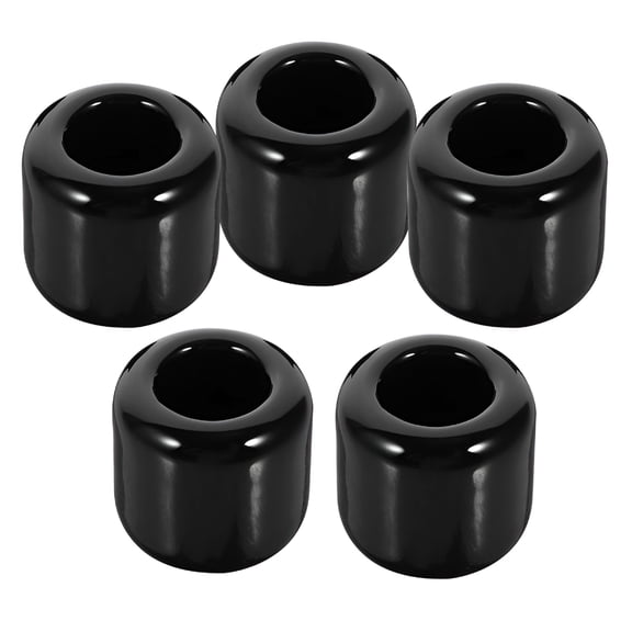 XIBUFE 5 Pcs Ceramic Candle Holder Holders Taper Chime for Candlelight Dinner Wedding Candlesticks Home Decor Ornament Party