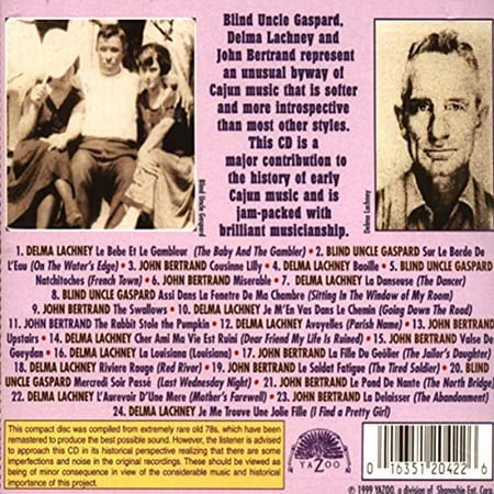 Various Artists - Early American Cajun Music / Various - Music & Performance - CD