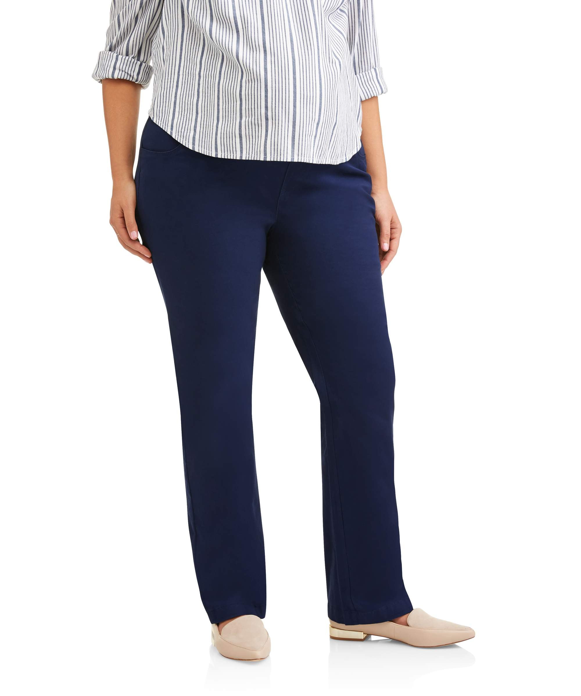 Maternity plus size straight leg pants Clearance