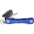 thumbnail image 6 of KeySmart Rugged - Multitool Key Holder for Keychain w/Bottle Opener and Pocket Clip, Key Organizer for Key Chain, EDC Keychains, Key Ring for Car Fobs Key Chains, Expandable (Up to 14 Keys, Blue), 6 of 15