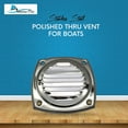 thumbnail image 2 of MARINE CITY Thru Louvered Vent  4"  304 Stainless Steel, Rust-Resistant, for Marines, Boats, Ships, Yachts, Kayaks Pack of 1, 2 of 7