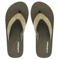 thumbnail image 4 of COBIAN Adult Male Floater 2 Flip Flop Sandals, Color: Cement, Size: 13 (FLT18-015-13), 4 of 5