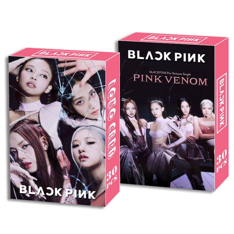 DejavYOU Blackpink Lomo Card 30Pcs The Album Pink Venom Lalisa