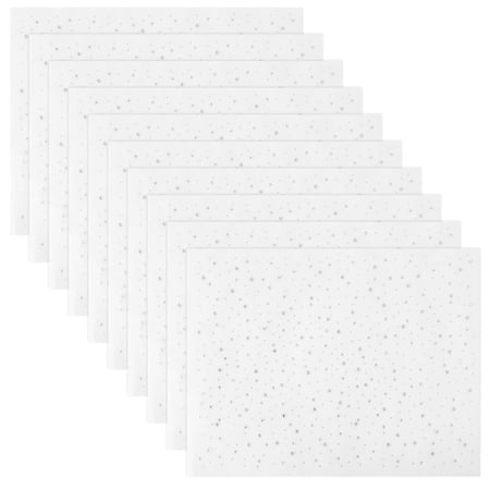 10 Pack Iron-On Rhinestone Sheets - Multi-Size Glass Gems with Unique AB Finish | Glitter Hotfix Rhinestone Applique for Craft Decoration | DIY Fabric Embellishments for Clothing & Accessories