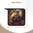 thumbnail image 3 of Honeii Maple Leaf Meditating Squirrel for Silicone Trivets for Hot Pots and Pans -Trivet Mat - Heat Resistant Silicone Trivet - Hot Plate Mats, 3 of 8