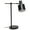 Black, variant on Lalia Home Iron Mid Century Table Lamp in Chrome