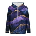 thumbnail image 6 of Ounisa Women's 2025 Fall Long Sleeve Hoodie Landscape Graphic Pullover Sweatshirt Lightweight Casual Tops Blouse, 6 of 6