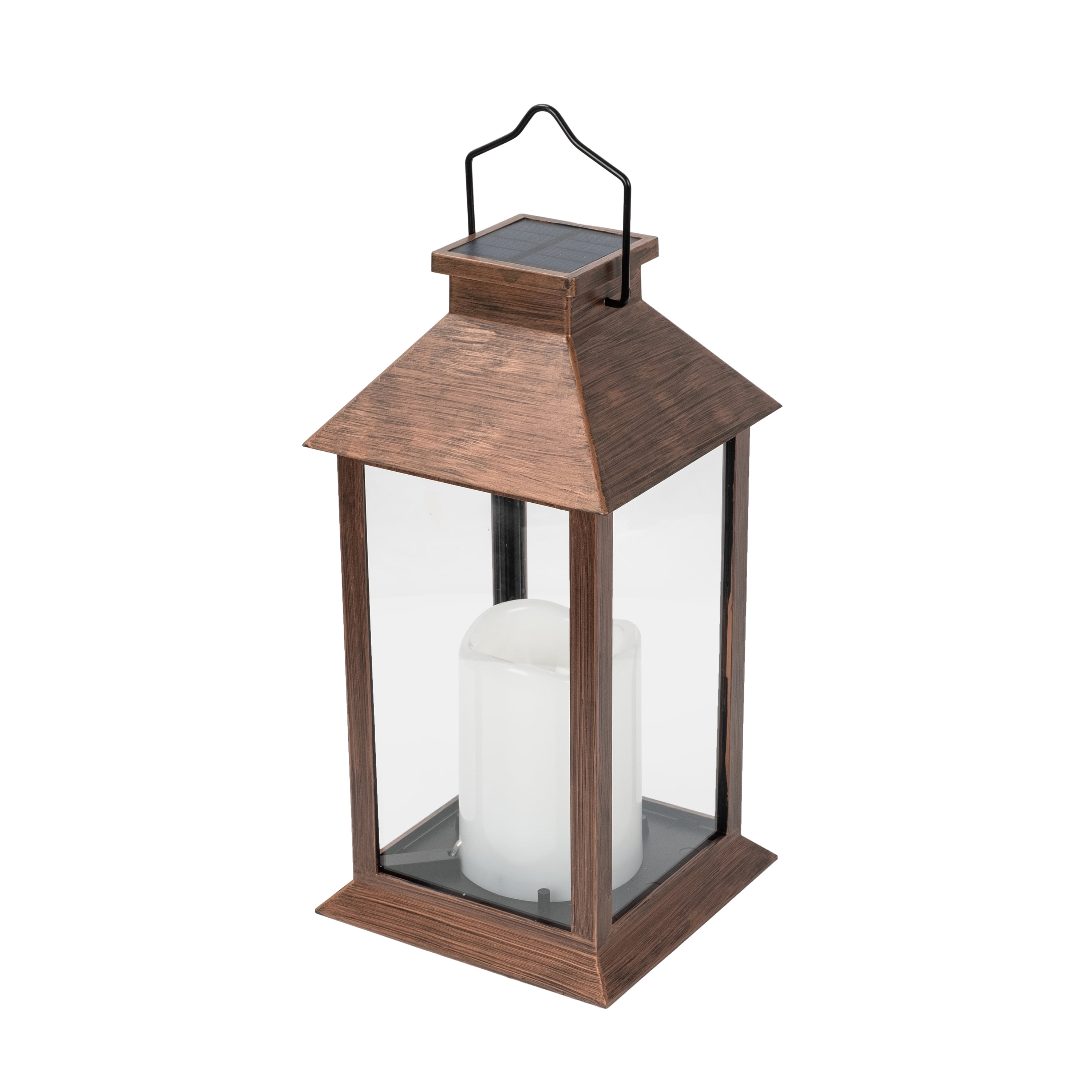 Mainstays Solar Lantern Bronze
