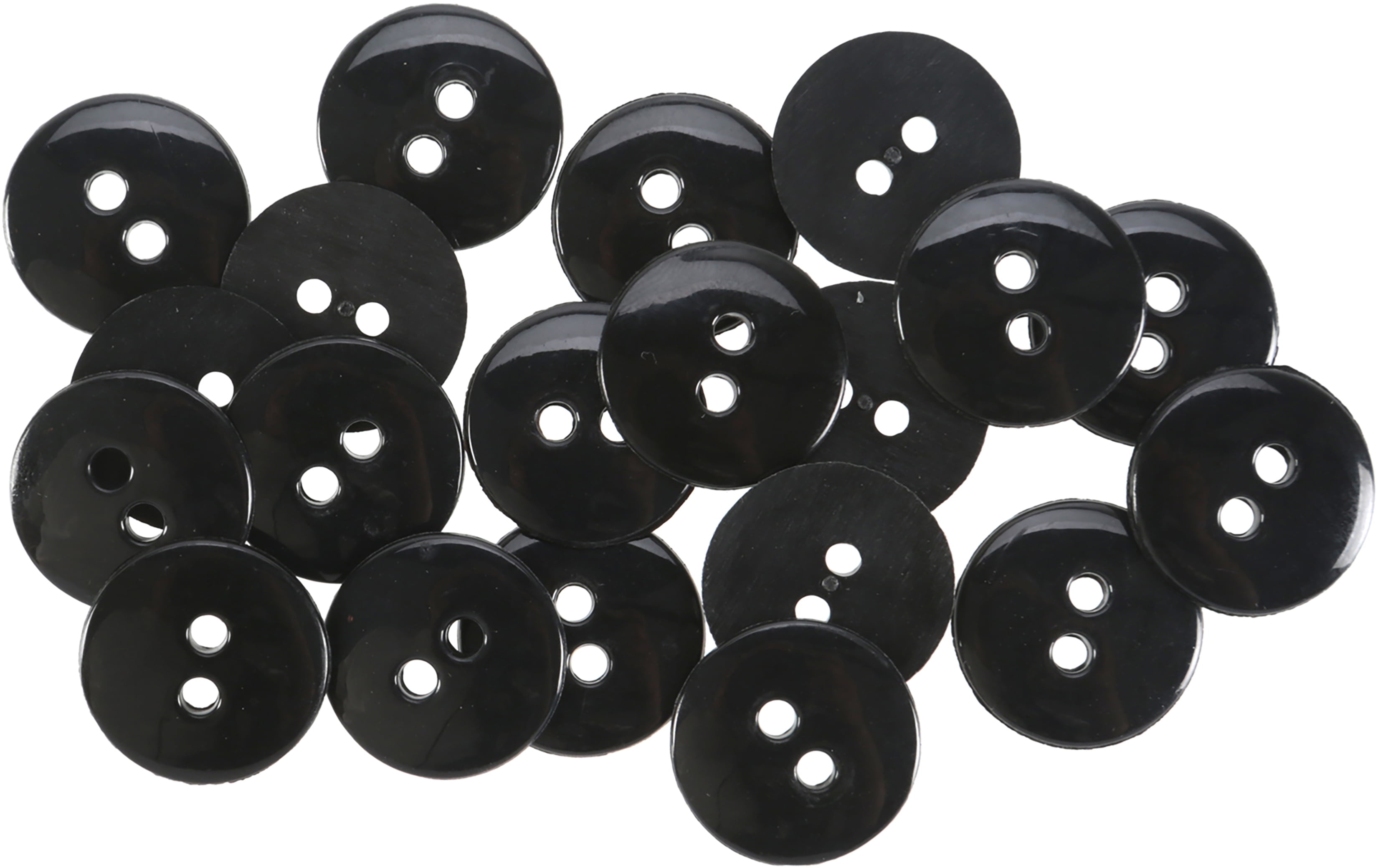 Small Color Buttons 20/PkgBlack 5/8"