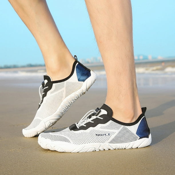 Zapatos Acuaticos Aquashoes Aqua Shoes Antideslizante Transpirable Natación Agua para Mujeres Hombres (blanco35) Likrtyny Tenis De Mujer Tenis De Hombre