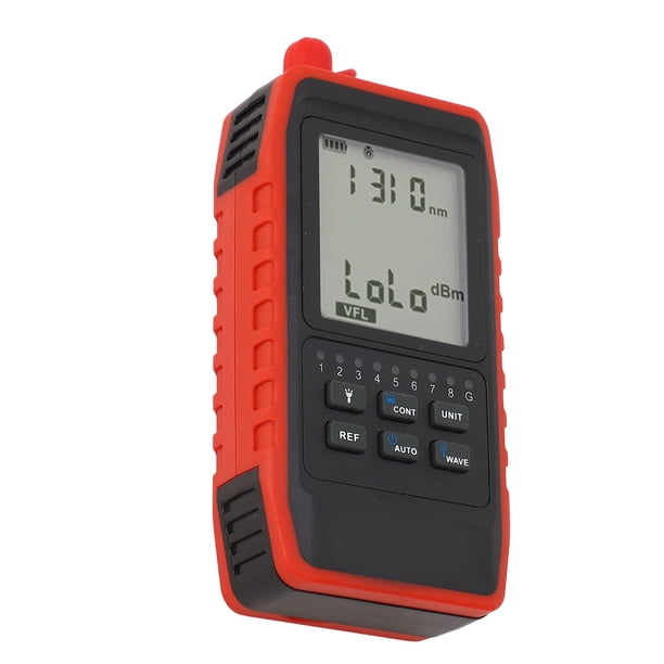 Medidor De Potencia óptica, Buscador De Línea De Red Lámpara LED Iluminación Longitud De Onda Memoria Ahorro De Energía -60-8 DBm Configuración De Umbral De Alarma Para