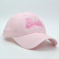 thumbnail image 3 of Sombrero de borde curvo para mujer, versión coreana, bonito sombrero de pico de pato bordado con ala curva, 3 of 6