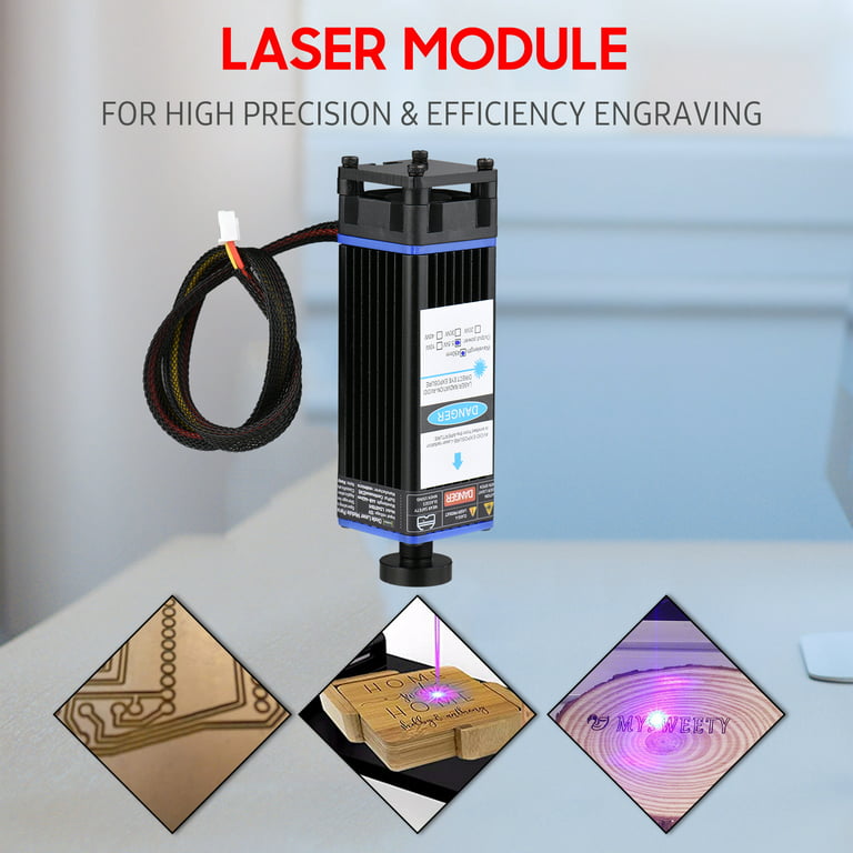  Laser Engraving Machine - 10W CNC Laser Cutter and Engraver  Machine with Large 400mm x 450mm Working Area - Precise Diode Laser  Engraver for Wood and Metal, Leather, Glass, Plastic, Ceramic